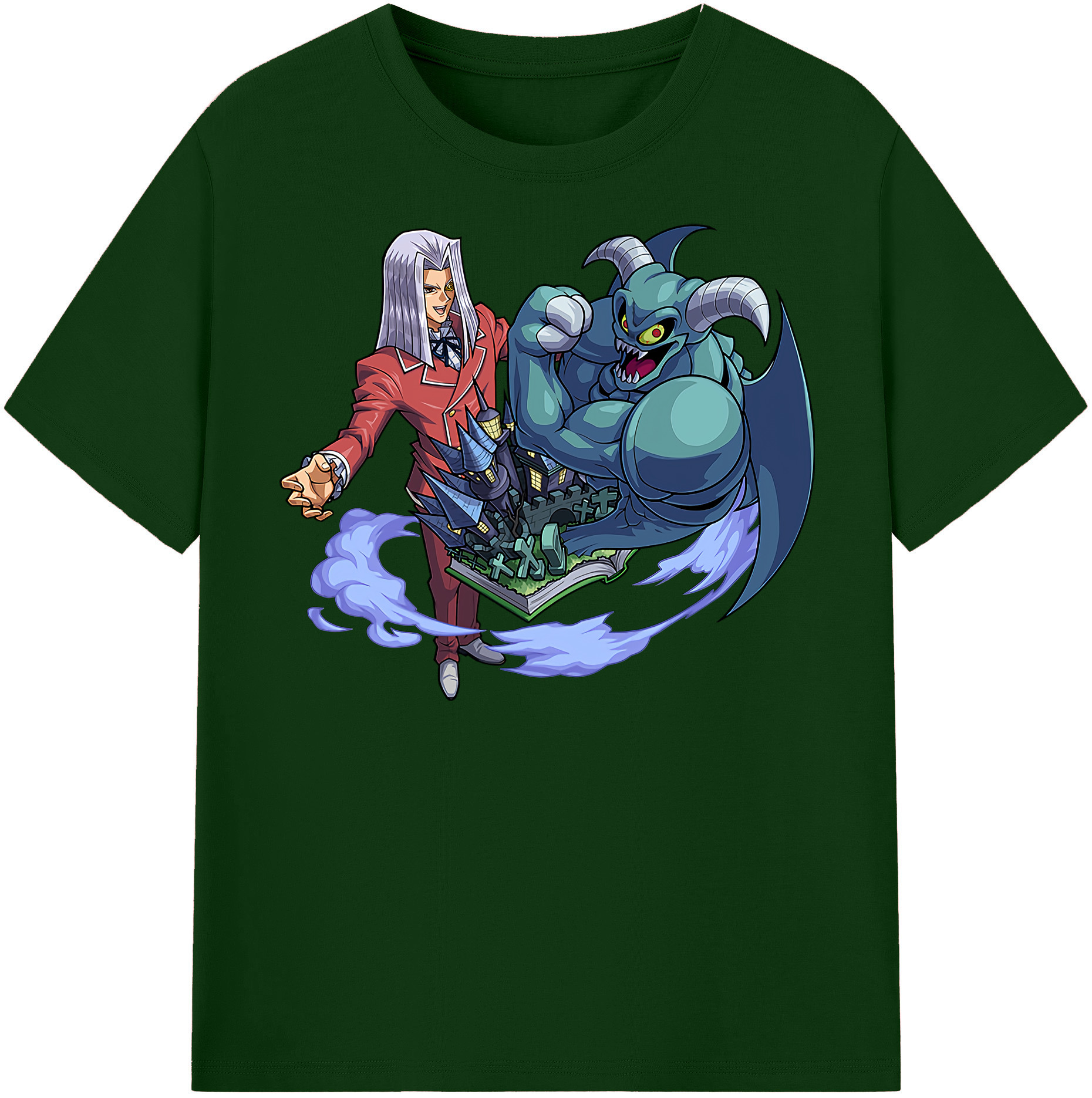 （画像用） 遊☆戯☆王 Yu-Gi-Oh! 綿100％半袖Tシャツ（フロントプリント）